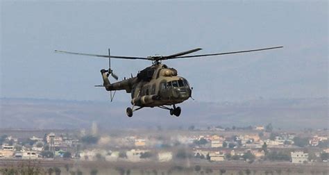 Urlada askeri helikopter düştü